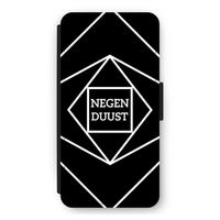 Negenduust geometrisch: iPhone 12 Pro Max Flip Hoesje