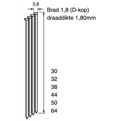 BRAD DA18CRVS-50 4000 5150017