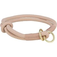 Trixie Halsband hond soft half-slip roze / lichtroze