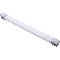 Megatron Feuchtraumleuchte LED-lamp met bewegingsmelder voor vochtige ruimte LED LED vast ingebouwd 30 W Neutraalwit Grijs