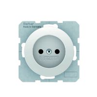 Berker wandcontactdoos RA kinderveilig insteekcontacten R1-R3 wit 47232089