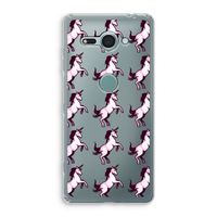 Musketon Unicorn: Sony Xperia XZ2 Compact Transparant Hoesje