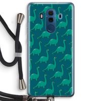 Diplodocus: Huawei Mate 10 Pro Transparant Hoesje met koord