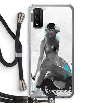 I will not feel a thing: Huawei P Smart (2020) Transparant Hoesje met koord