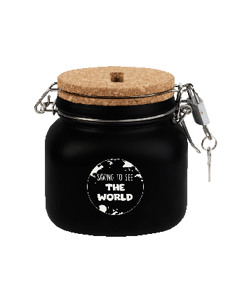 Luxe Spaarpot Saving to see the world