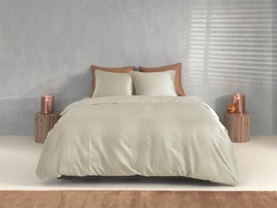 Zo! Home Zo! Home Percalle dekbedovertrek 140x200/220 Cool Beige