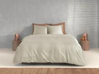 Zo! Home Zo! Home Percalle dekbedovertrek 140x200/220 Cool Beige