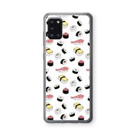 Sushi time: Samsung Galaxy A31 Transparant Hoesje