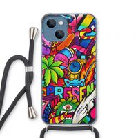 Represent: iPhone 13 mini Transparant Hoesje met koord