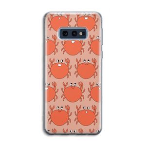 Krab: Samsung Galaxy S10e Transparant Hoesje