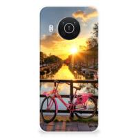 Nokia X10 | X20 | Silliconen Back Cover | Amsterdamse Grachten