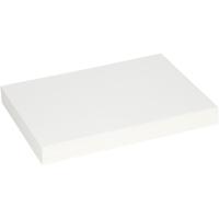 Creativ Company Constructie karton, vel 25,5x36 cm, dikte 0,4 mm, 250 gr, wit, 100 vel/ 1 doos
