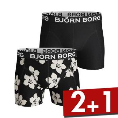 BjÃ¶rn Borg 2 stuks Cotton Stretch Shorts 2112