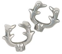 Huzzle breinbreker Cast Elk 11,8 cm staal zilver - thumbnail
