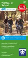 Fietskaart Falkplan fietskaart VVV FIETSKAART 07 VECHTDAL EN SALLAND