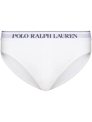Polo Ralph Lauren lot de trois slips à taille à logo - Blanc
