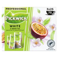 Thee pickwick white green jasmin passion 25x1.5gr | 3 stuks