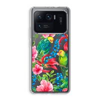 Papegaaien: Xiaomi Mi 11 Ultra Transparant Hoesje Papegaaien: Xiaomi Mi 11 Ultra Transparant Hoesje