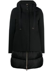 Herno parka à capuche - Noir