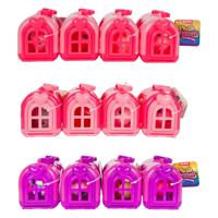 Toi-Toys Knuffel pluche dier in draagkoffer, 10cm