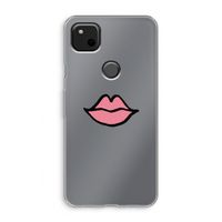 Kusje: Google Pixel 4a Transparant Hoesje