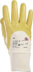 Honeywell Handschoen | maat 8 geel | BW-tricot m.nitril | EN 388 PSA-categorie II | 10 paar - 010008141E 010008141E