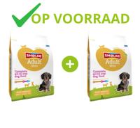 Smølke 2x 12kg Smølke Adult Mini Hondenvoer Kip Lam