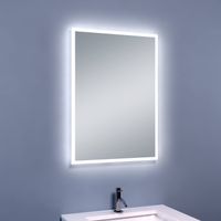BWS LED Spiegel Rondom Dimbare Condensvrije 70x50 cm - thumbnail