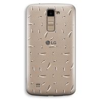 Hipster stripes: LG K10 (2016) Transparant Hoesje