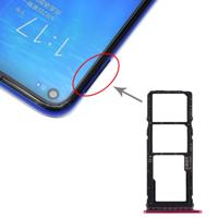SIM-kaart lade + SIM-kaart lade + micro SD-kaart lade voor Huawei Honor spelen 3 (rood)