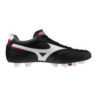Mizuno Morelia II Pro Gras / Kunstgras Voetbalschoenen (MG) Zwart Wit Rood