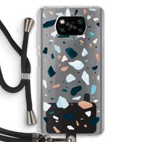 Terrazzo N°13: Xiaomi Poco X3 NFC Transparant Hoesje met koord