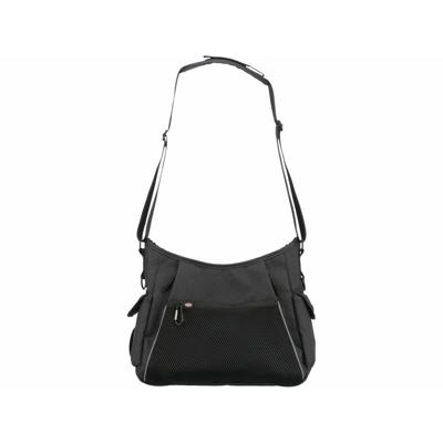 Schoudertas voor huisdieren Trixie Antraciet Polyester 34 × 29 × 9 cm