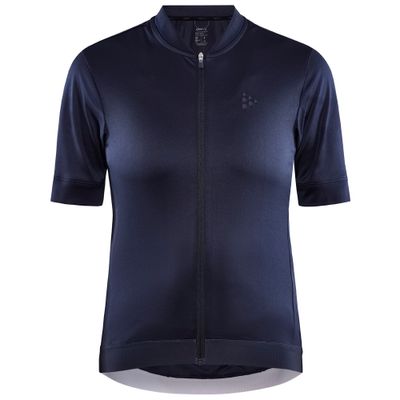 Craft Core Essence regular fit fietsshirt blauw dames M Craft Core Essence regular fit fietsshirt blauw dames M