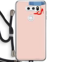High heels: LG V30 Transparant Hoesje met koord