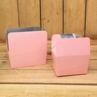 Bonbon doosjes - Chocolade doosje - Zachtroze 152 basic laag - 24 stuks