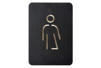 Pictogram Europel genderneutraal zwart - thumbnail