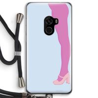 Pink panty: Xiaomi Mi Mix 2 Transparant Hoesje met koord