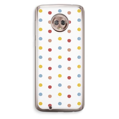 Bollen: Motorola Moto G6 Transparant Hoesje