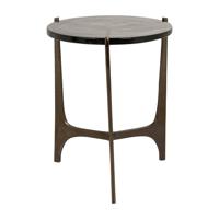 Richmond Bijzettafel 'Mateo' Glas, 41cm