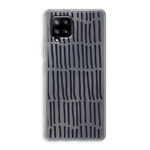 Moroccan stripes: Samsung Galaxy A42 5G Transparant Hoesje