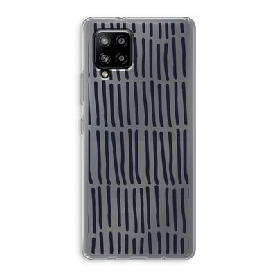 Moroccan stripes: Samsung Galaxy A42 5G Transparant Hoesje