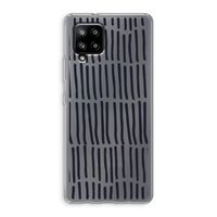 Moroccan stripes: Samsung Galaxy A42 5G Transparant Hoesje