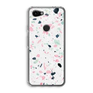 Terrazzo N°3: Google Pixel 3a Transparant Hoesje