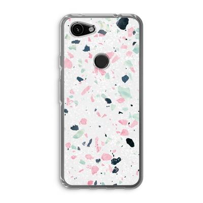 Terrazzo N°3: Google Pixel 3a Transparant Hoesje