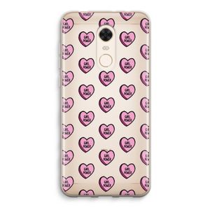 GIRL POWER: Xiaomi Redmi 5 Transparant Hoesje