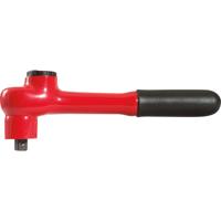 1/4 omschakelbare ratel met isolatie, 32 tand KS Tools 117.1401