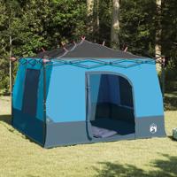 Tent met dak Anders met luchtopening Blauw en Zwart 290 x 288 cm