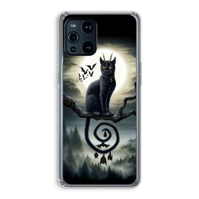 Moonlight Companions: Oppo Find X3 Pro Transparant Hoesje