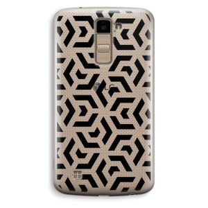 Crazy pattern: LG K10 (2016) Transparant Hoesje